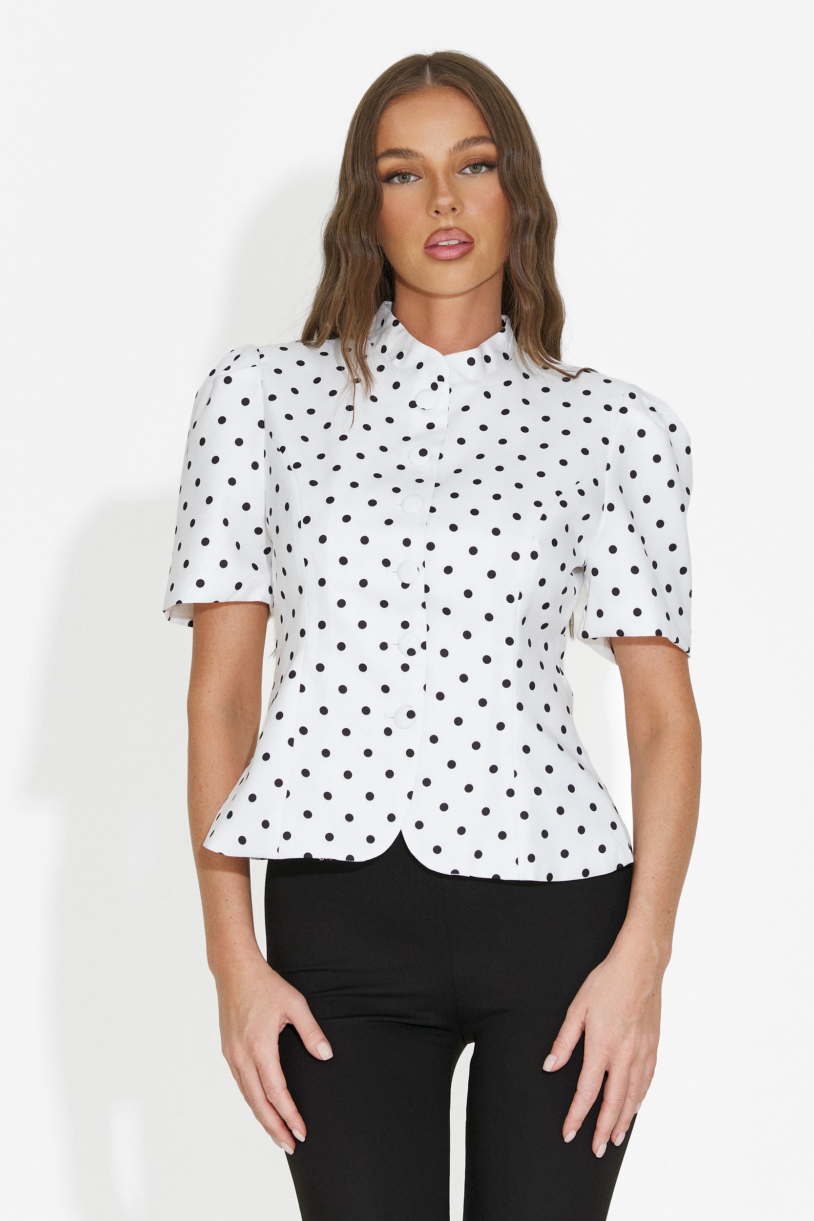 Blazer elegante da donna bianco Jaylena Bogas
