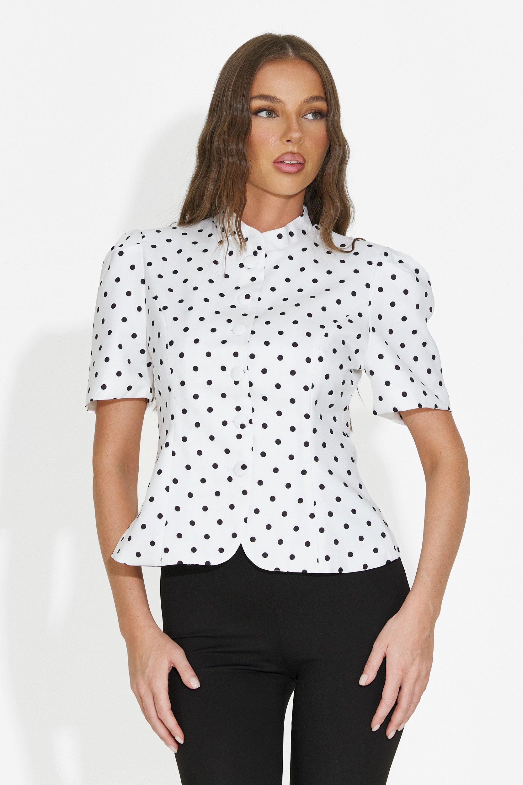 Blazer elegante da donna bianco Jaylena Bogas