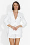 Elegante blazer bianco Verbana Bogas da donna
