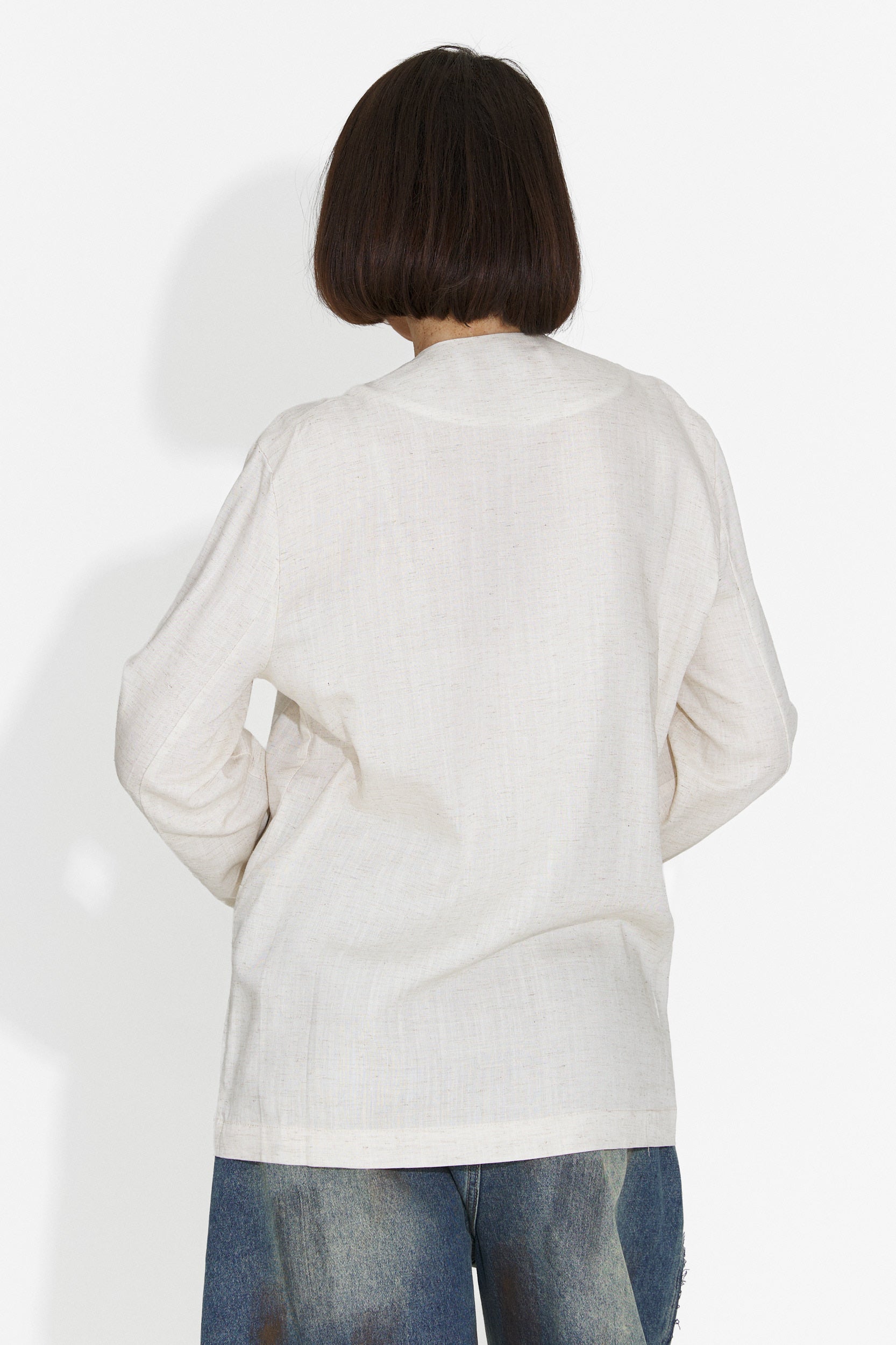 Elegante blazer beige da donna Yarow Bogas