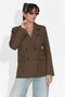 Elegante blazer marrone da donna Caleiaja Bogas