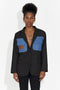 Elegante blazer nero da donna Graziela Bogas