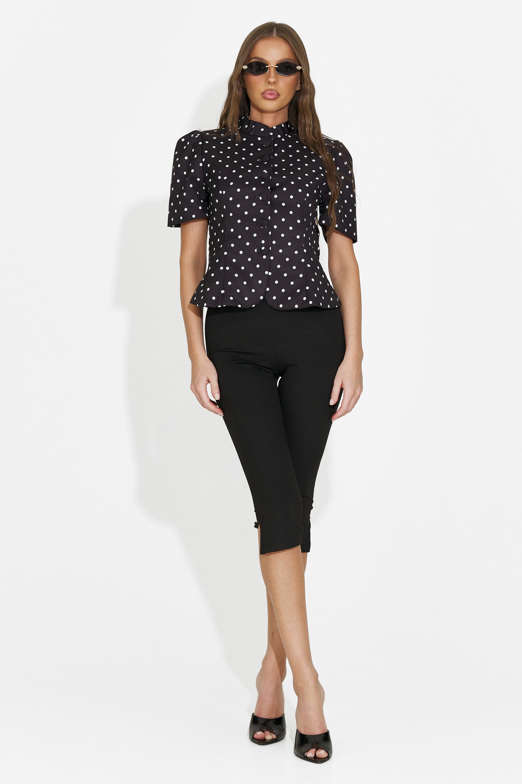 Blazer elegante da donna nero Jaylena Bogas