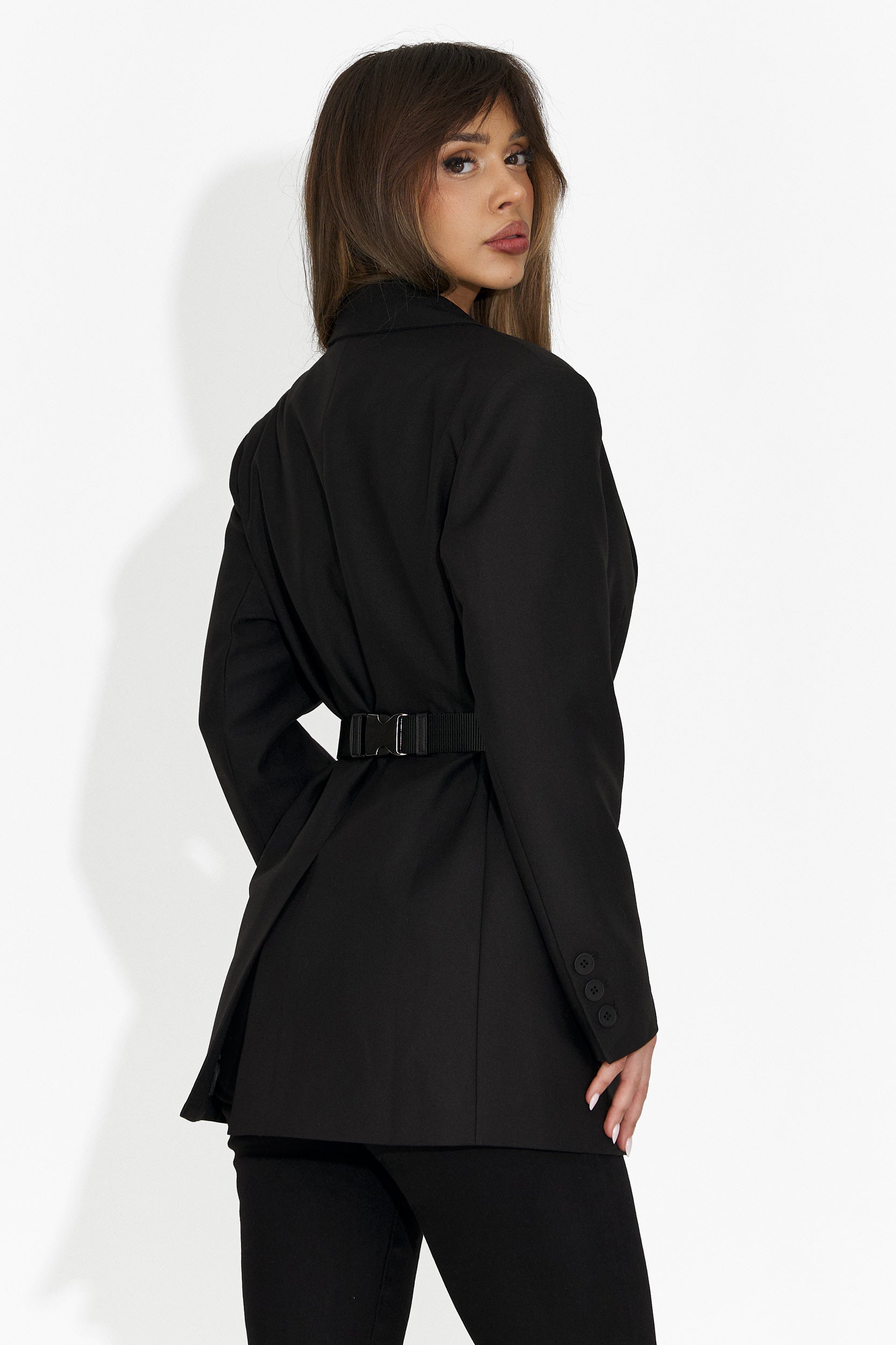 Elegante blazer nero da donna Zoira Bogas