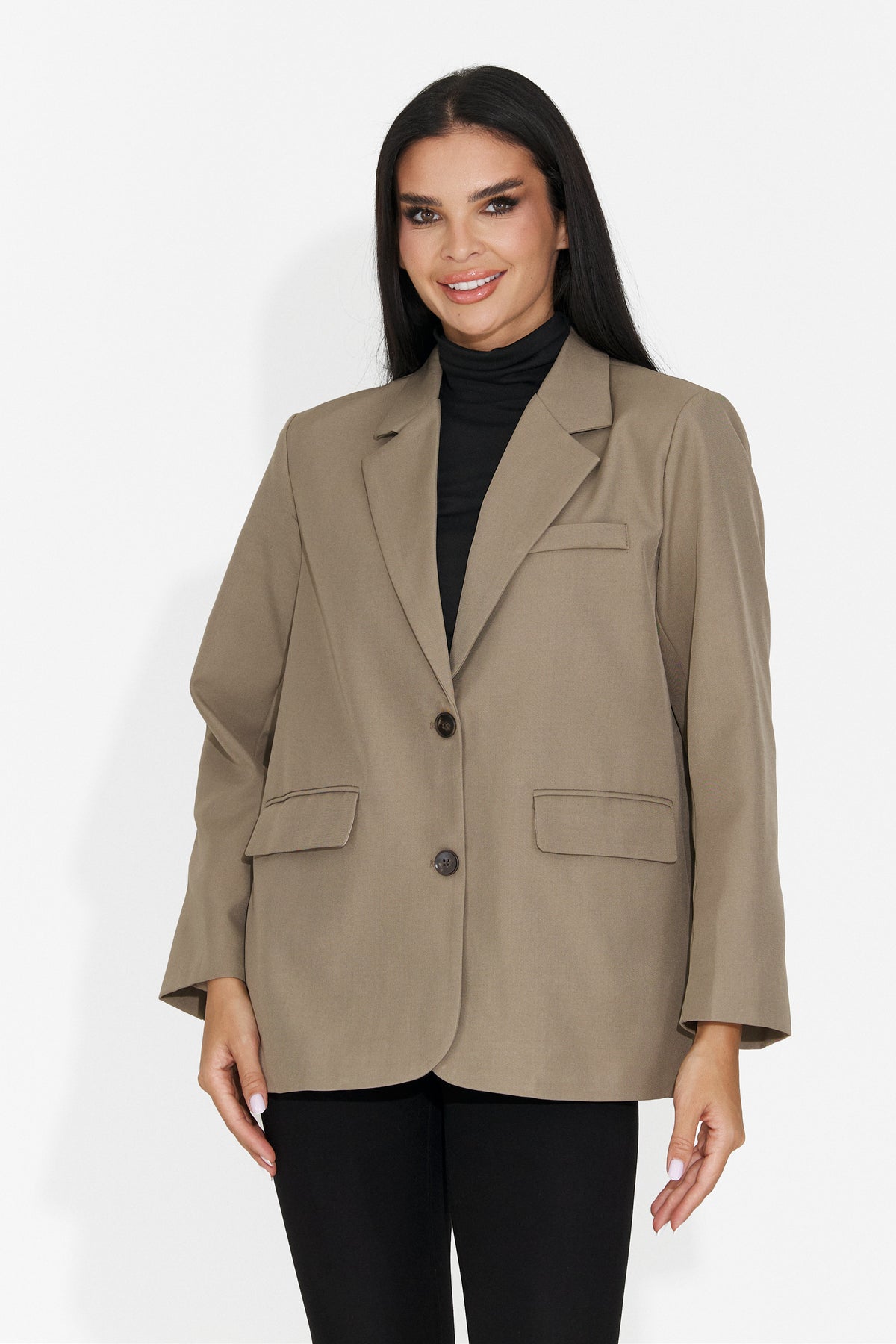 Sacou elegant bej Ceramiyra Bogas