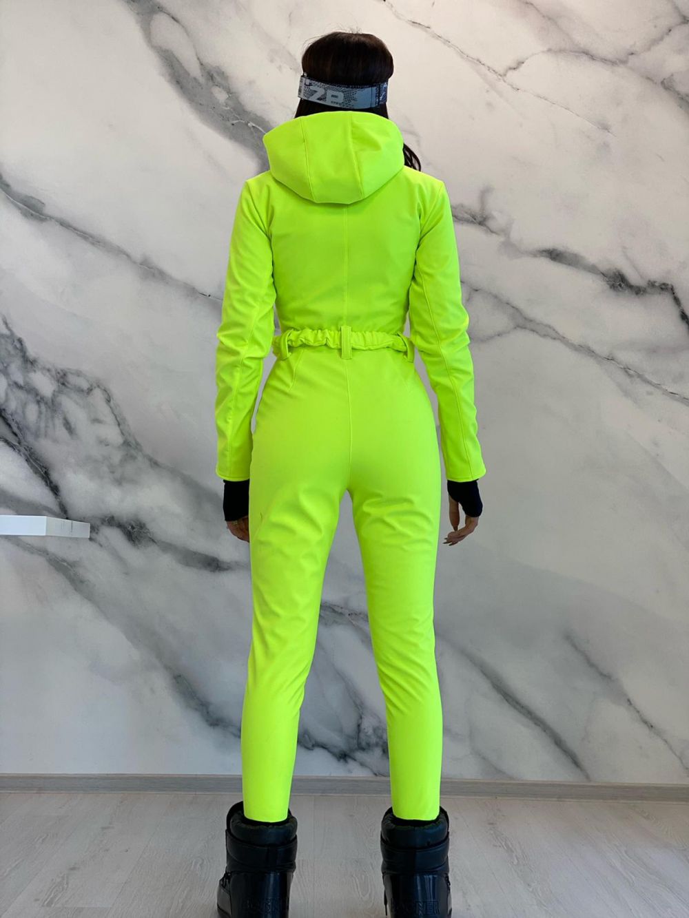 Tuta da sci casual verde Anodys Bogas