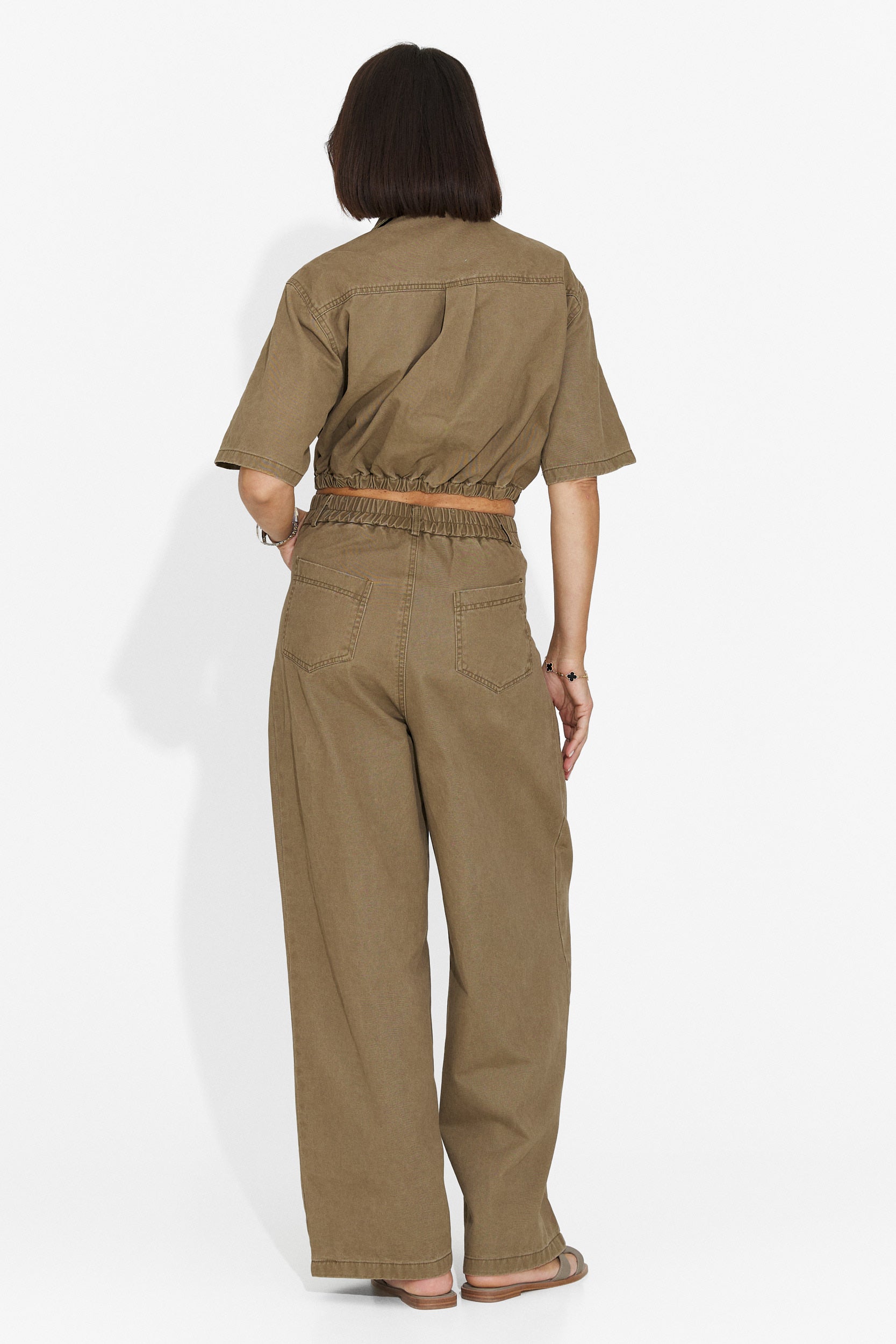 Tuta Casual Marrone da Donna di Ayeria Bogas