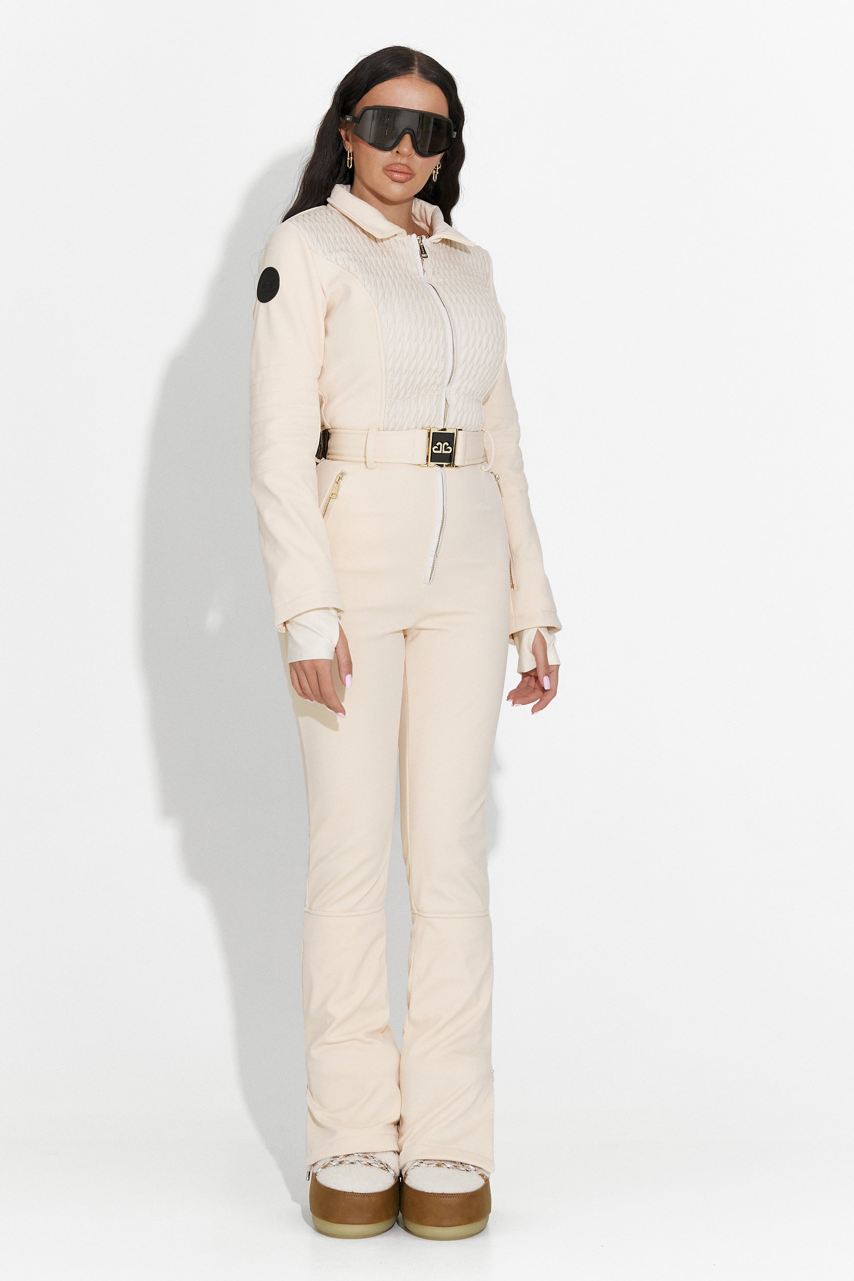 Tuta da Sci Casual Beige di Jorena Bogas