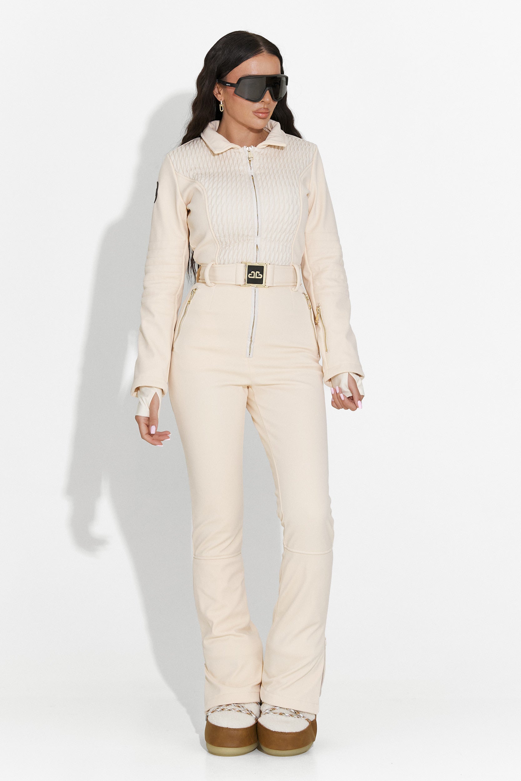 Tuta da Sci Casual Beige di Jorena Bogas