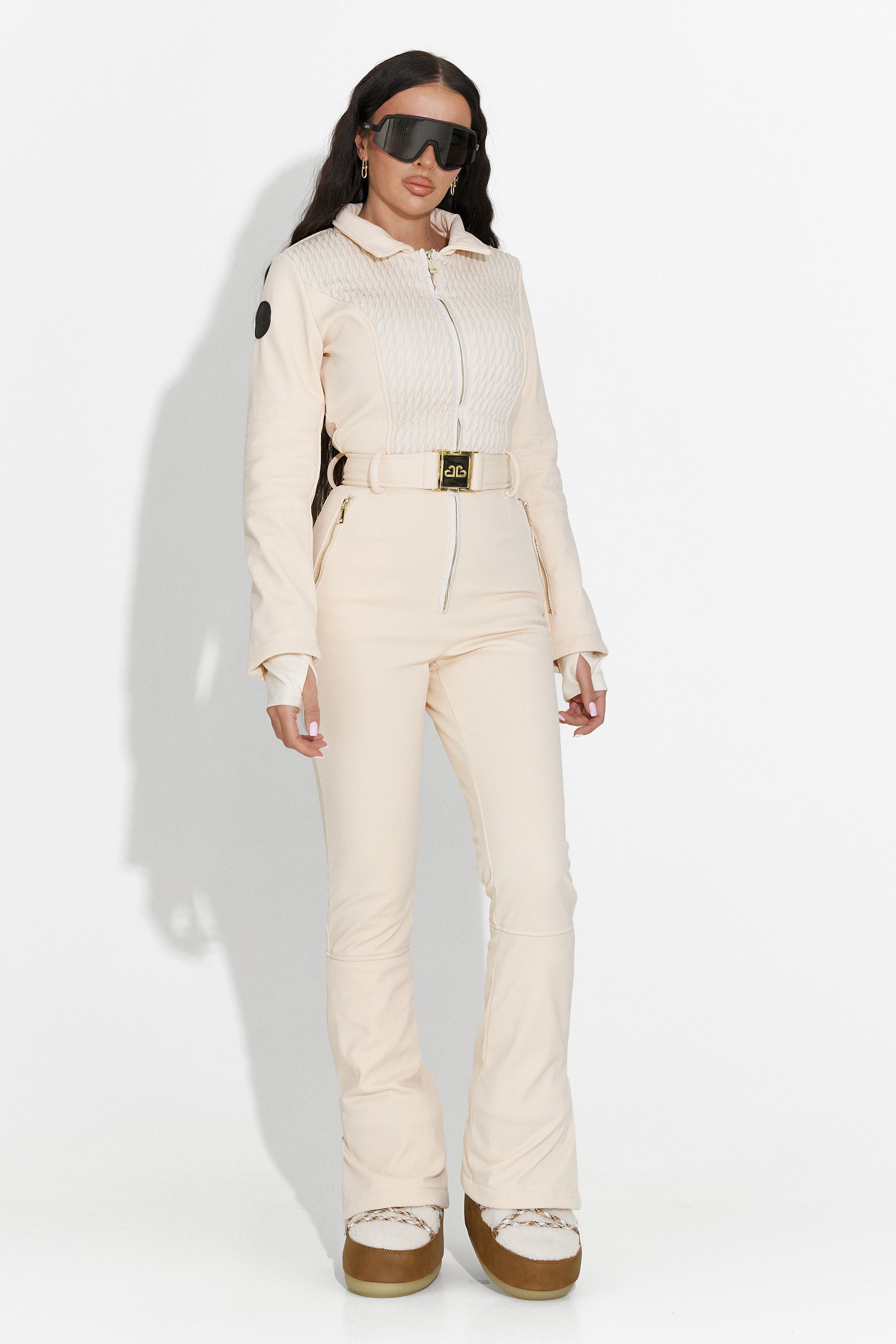 Tuta da Sci Casual Beige di Jorena Bogas