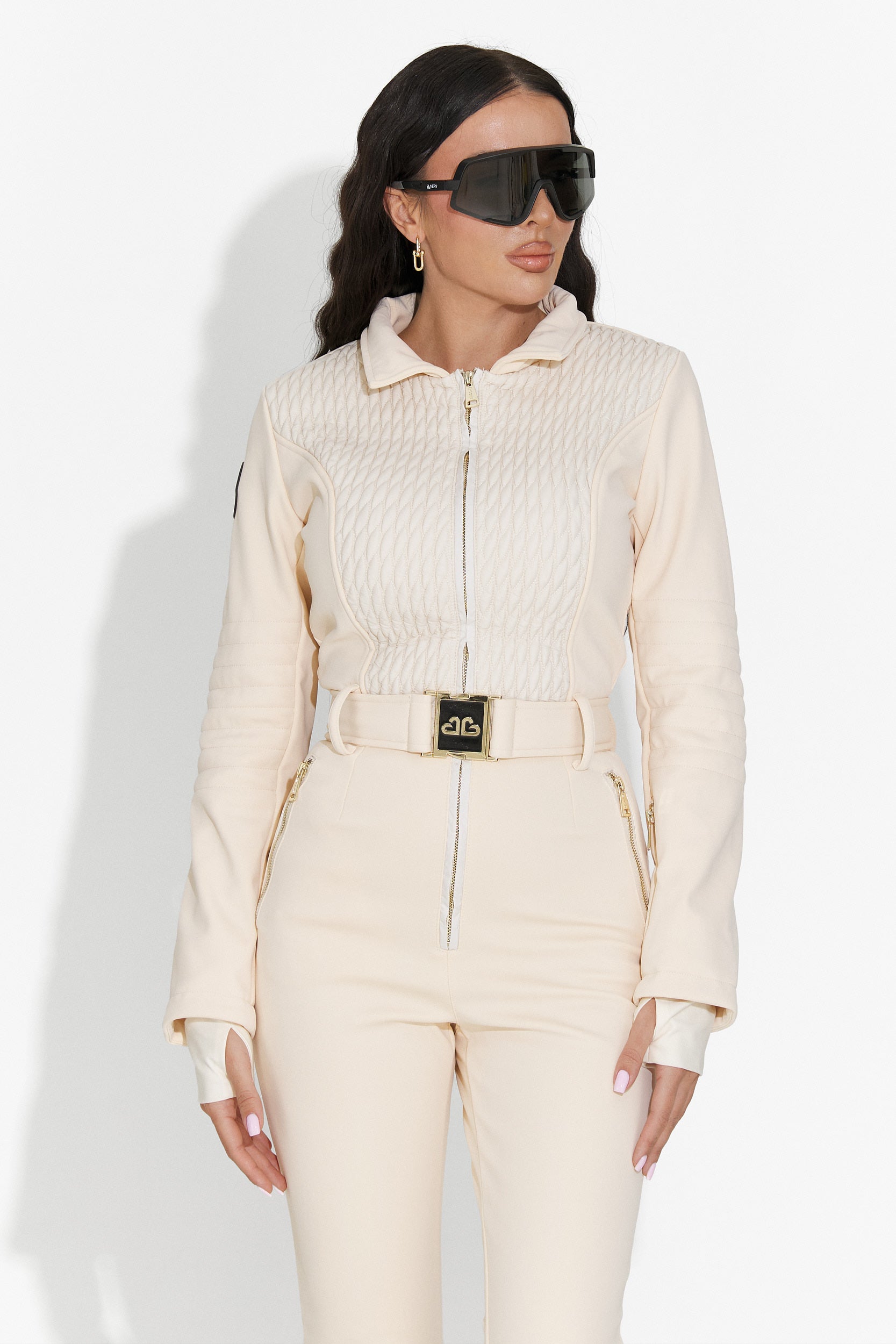 Tuta da Sci Casual Beige di Jorena Bogas
