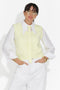 Set di 3 pezzi camicia + gilet + cravatta gialla Tasiana Bogas