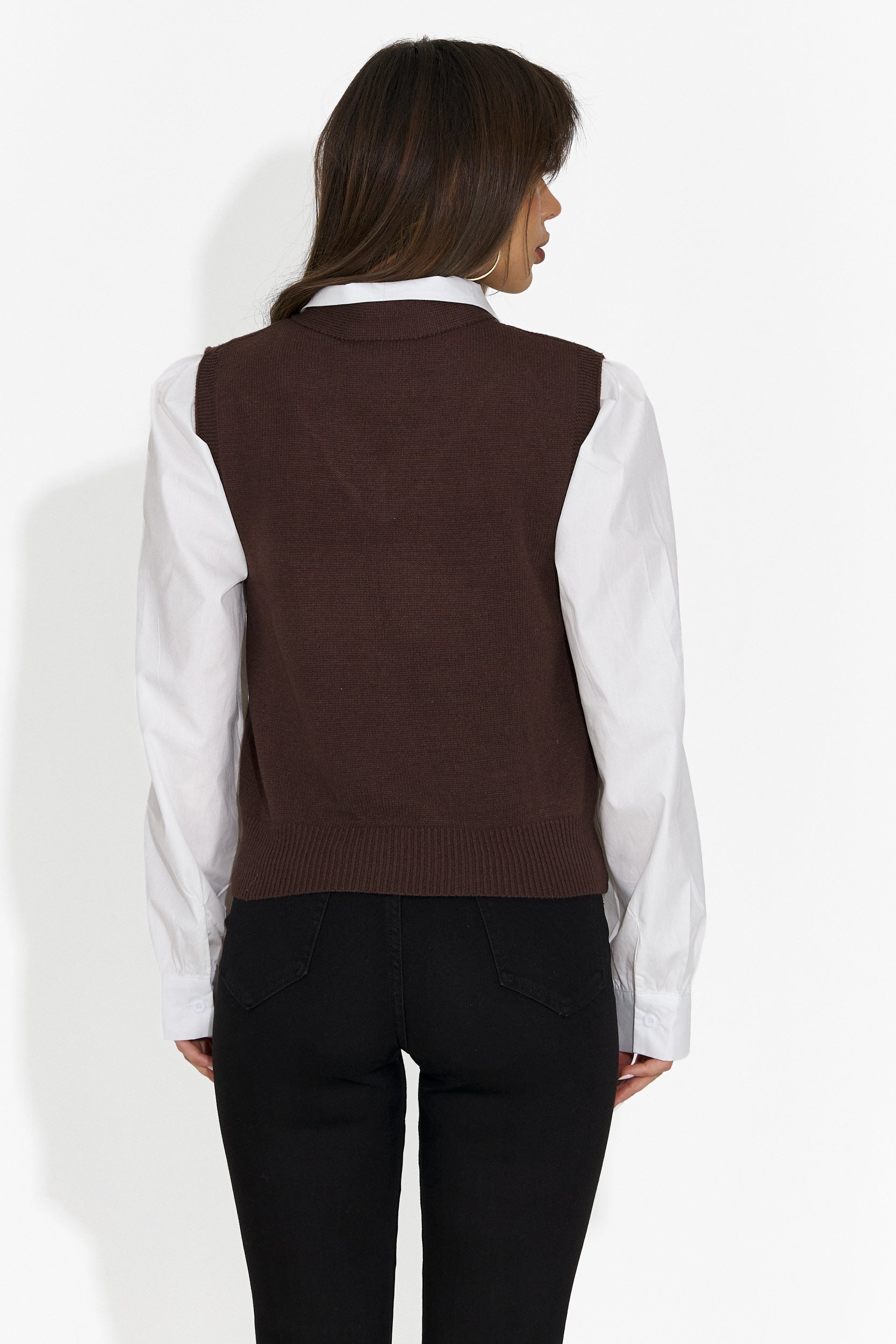 Set da Donna Ofeliana Bogas 3 Pezzi Camicia + Gilet + Cravatta