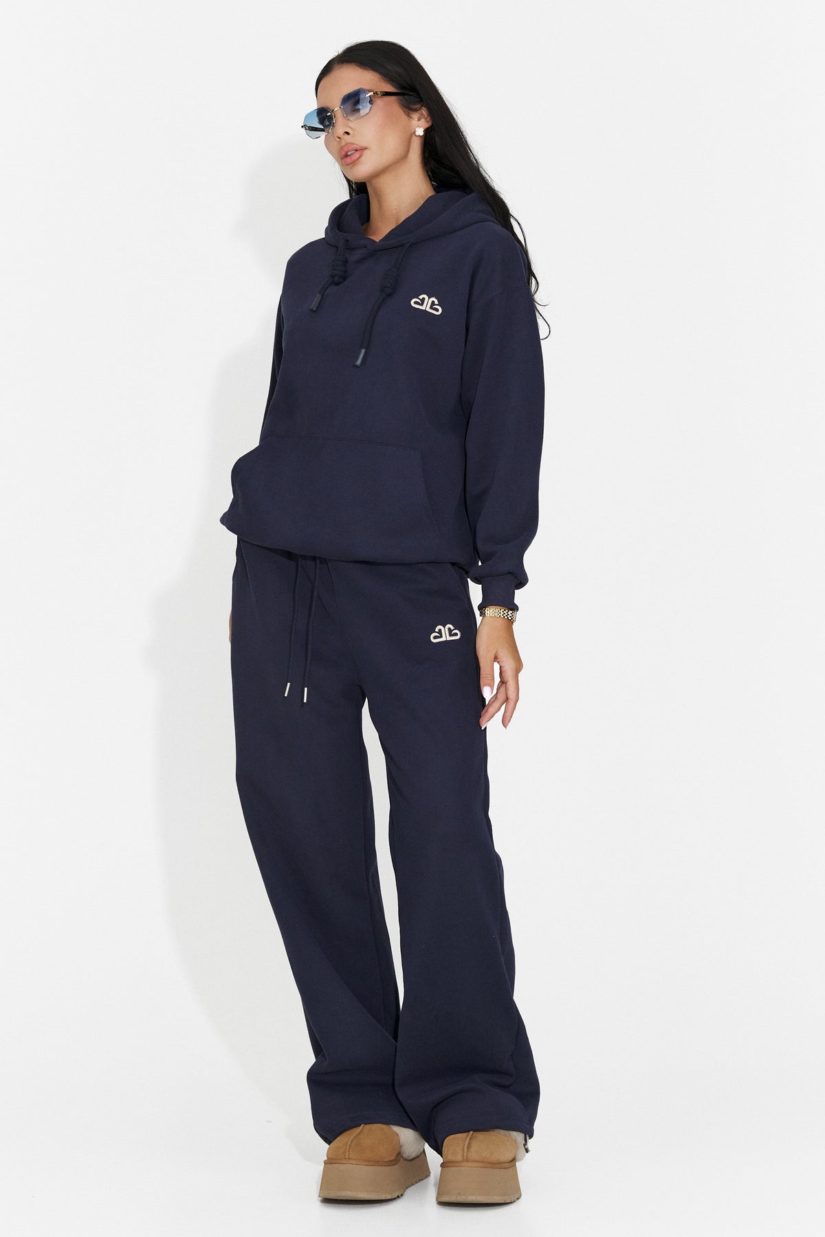 Trening casual bleumarin Braclaela Bogas