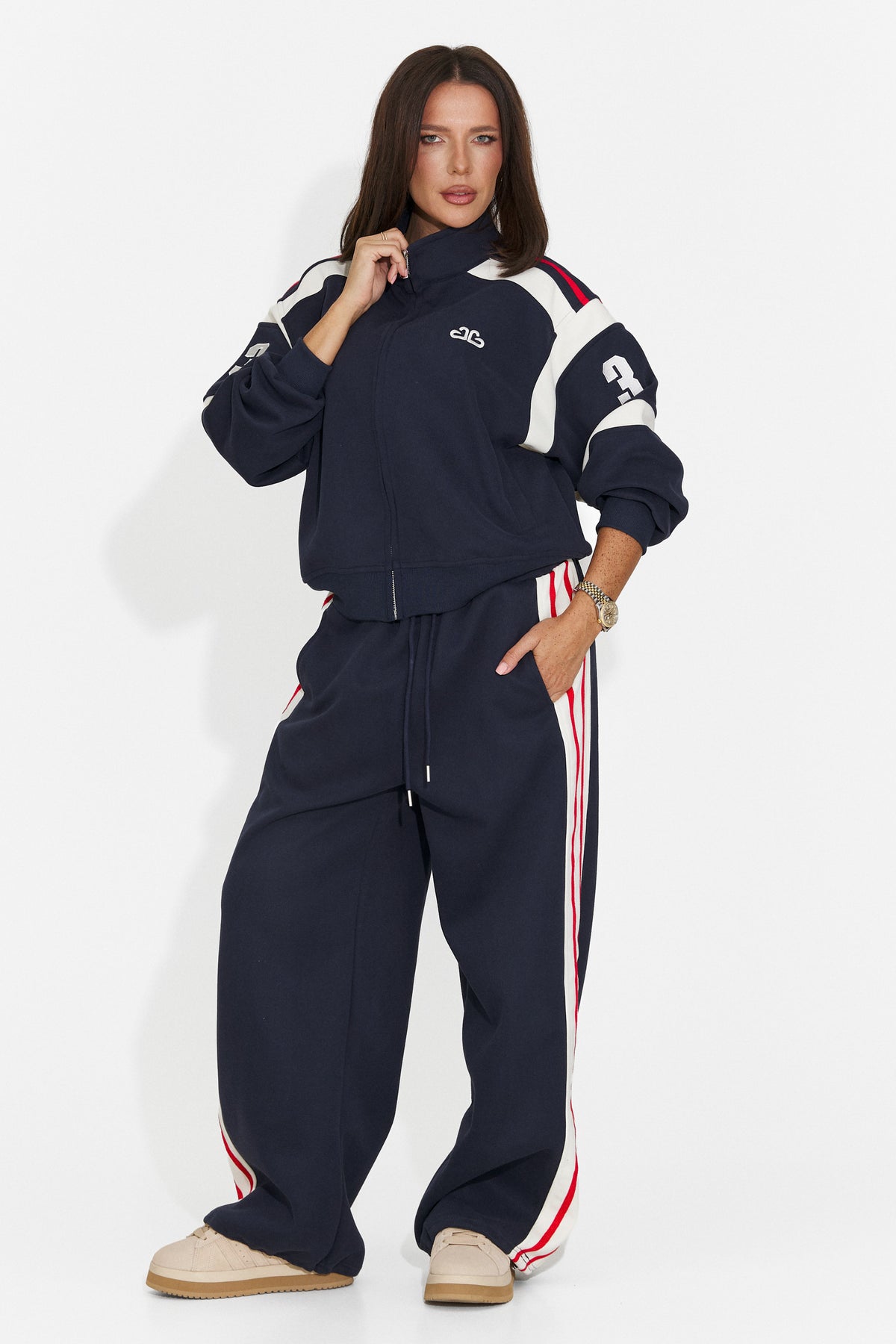 Trening casual bleumarin Cromiraola Bogas