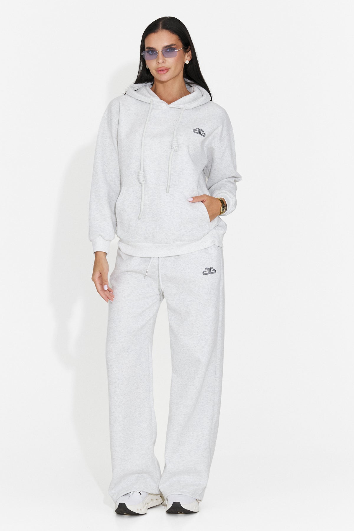 Trening casual gri Braclaela Bogas