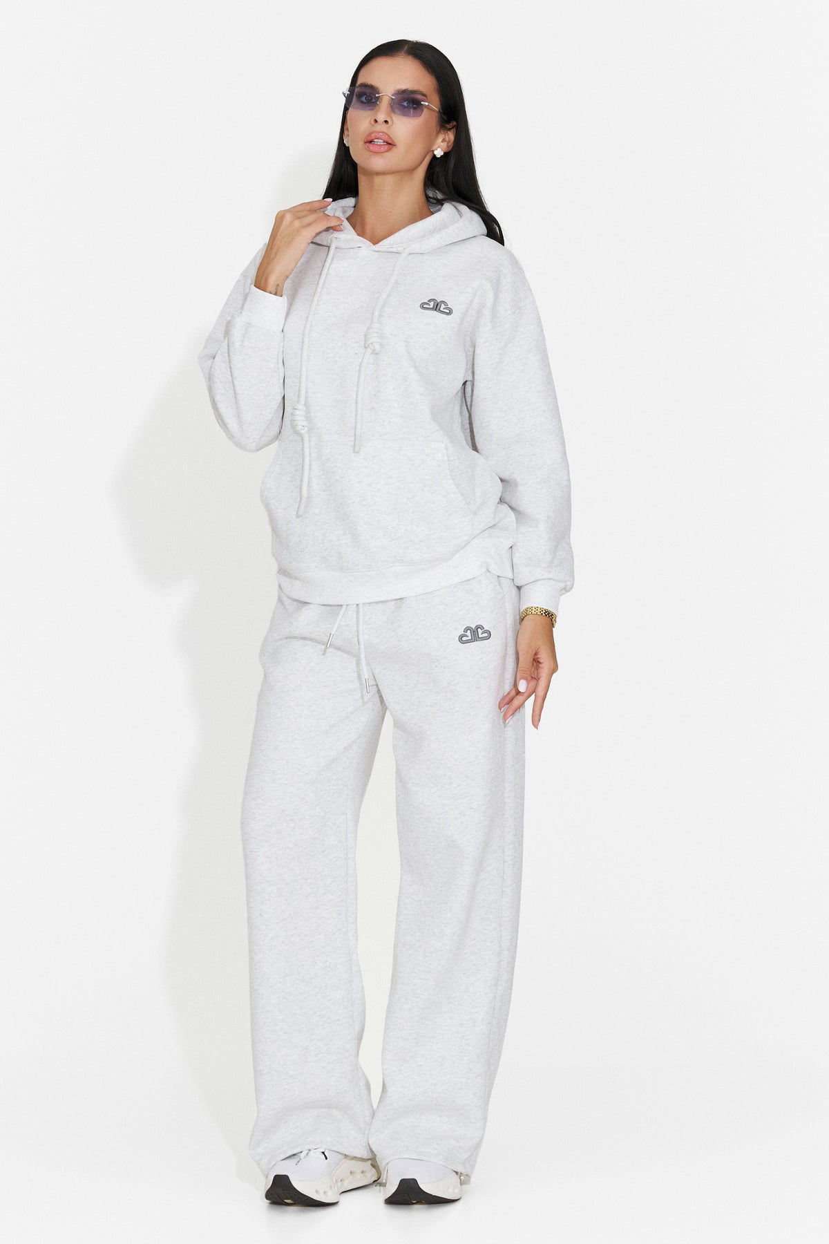 Trening casual gri Braclaela Bogas