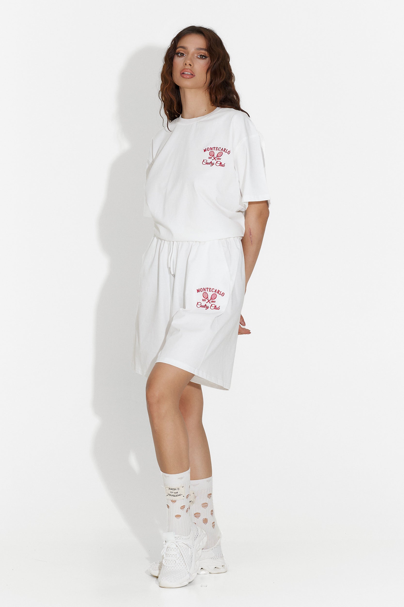 Allenamento casual bianco da donna Nathly Bogas