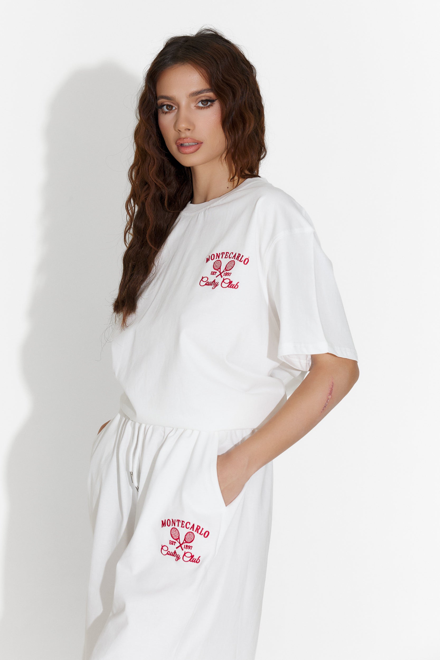 Allenamento casual bianco da donna Nathly Bogas