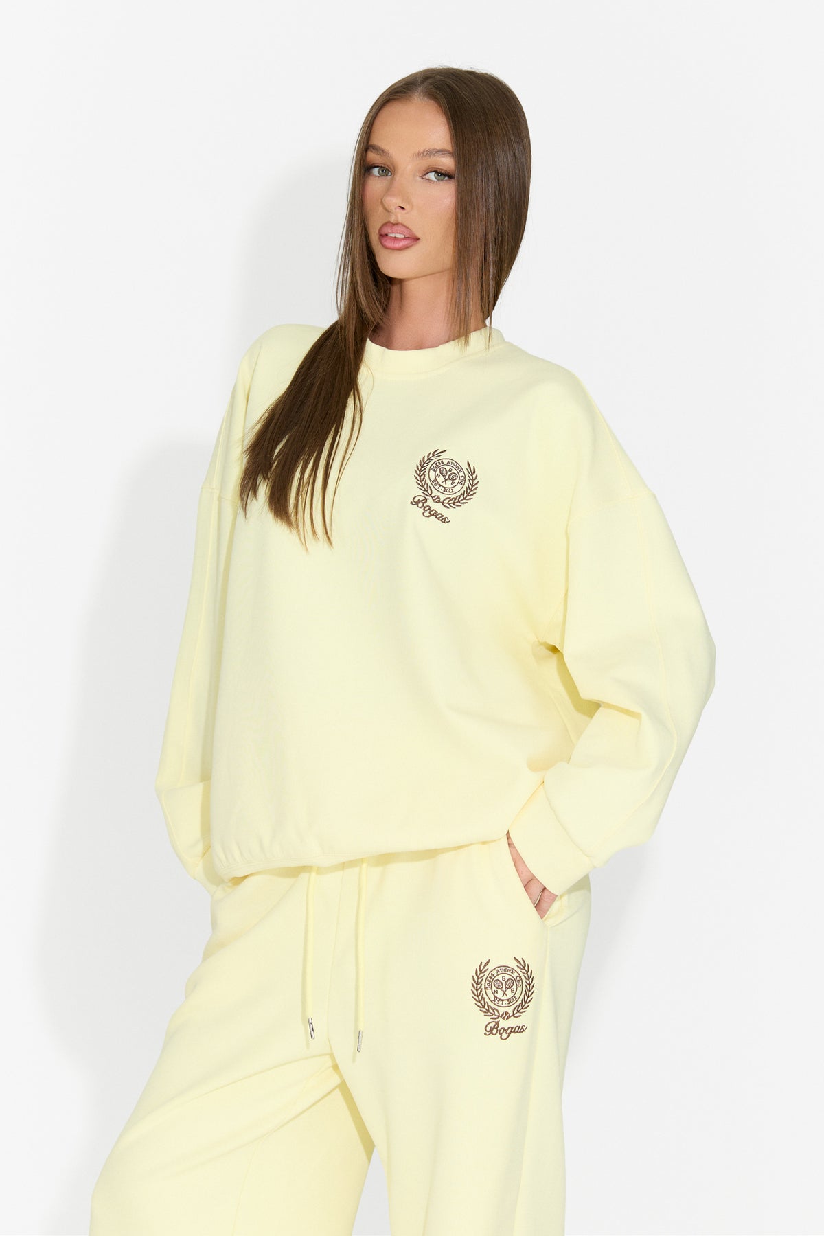 Tuta da donna casual gialla Paywe Bogas
