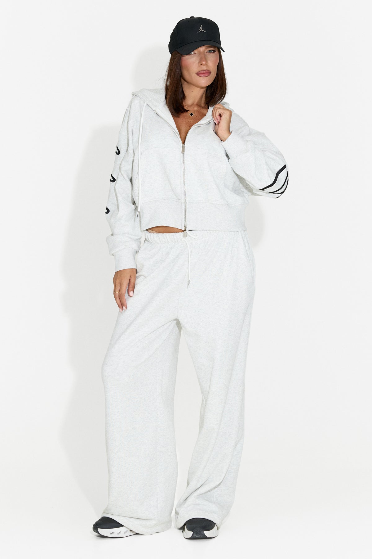 Tuta da donna casual grigia Jaliraeria Bogas