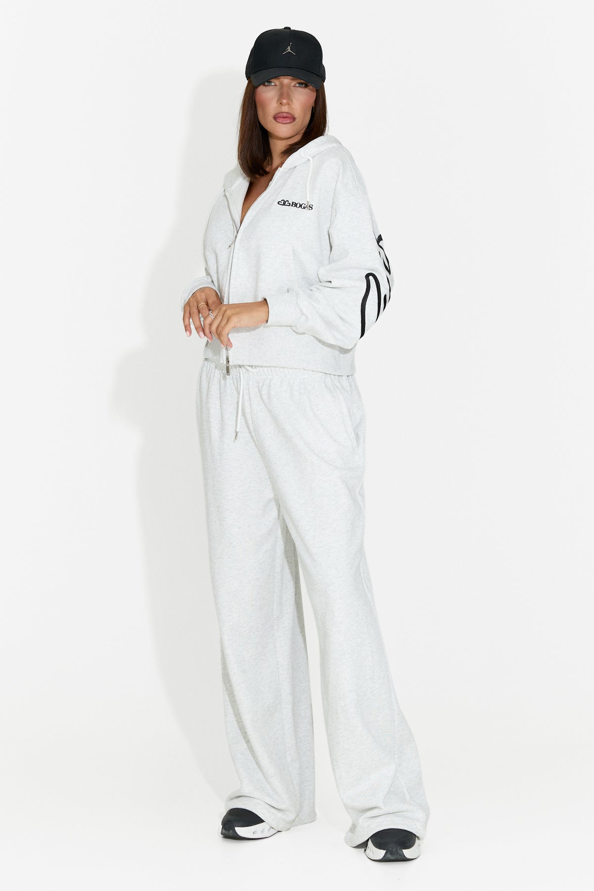 Tuta da donna casual grigia Jaliraeria Bogas
