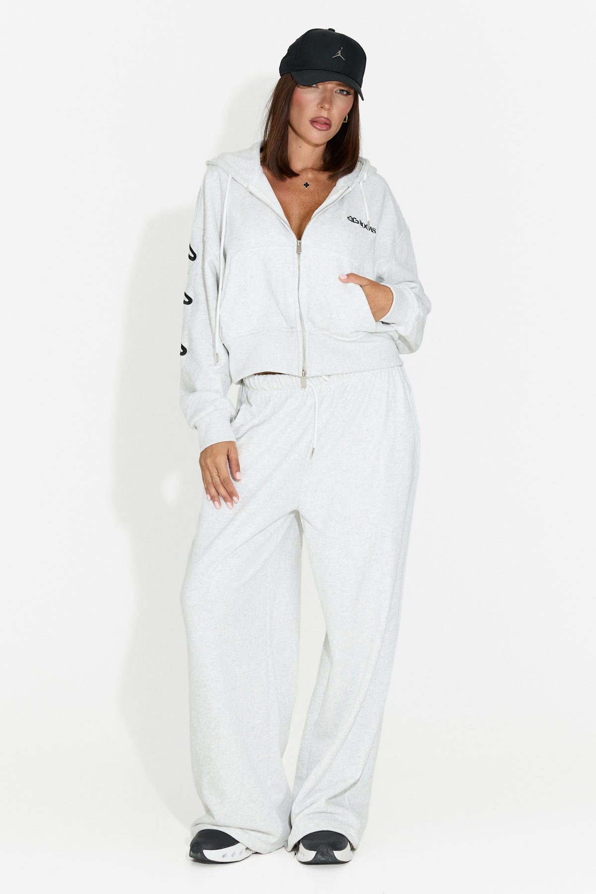 Tuta da donna casual grigia Jaliraeria Bogas