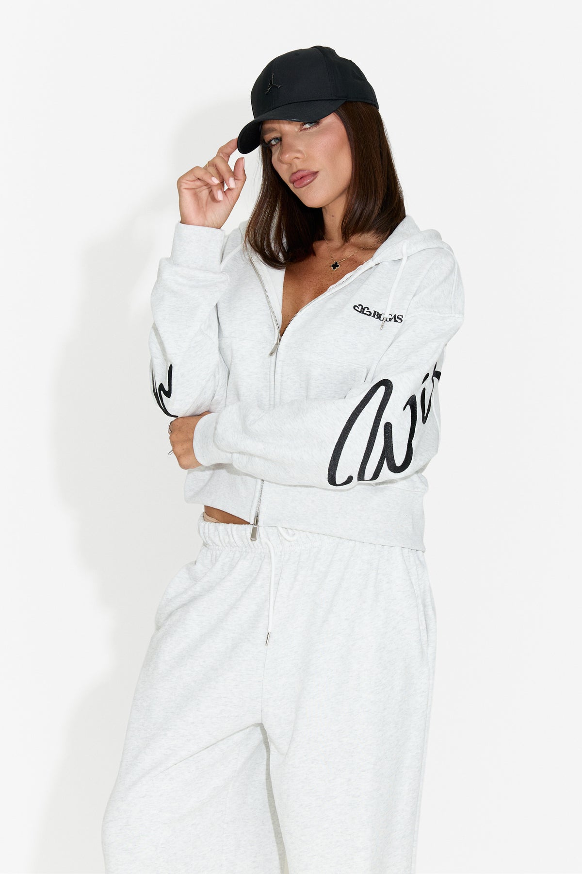 Tuta da donna casual grigia Jaliraeria Bogas