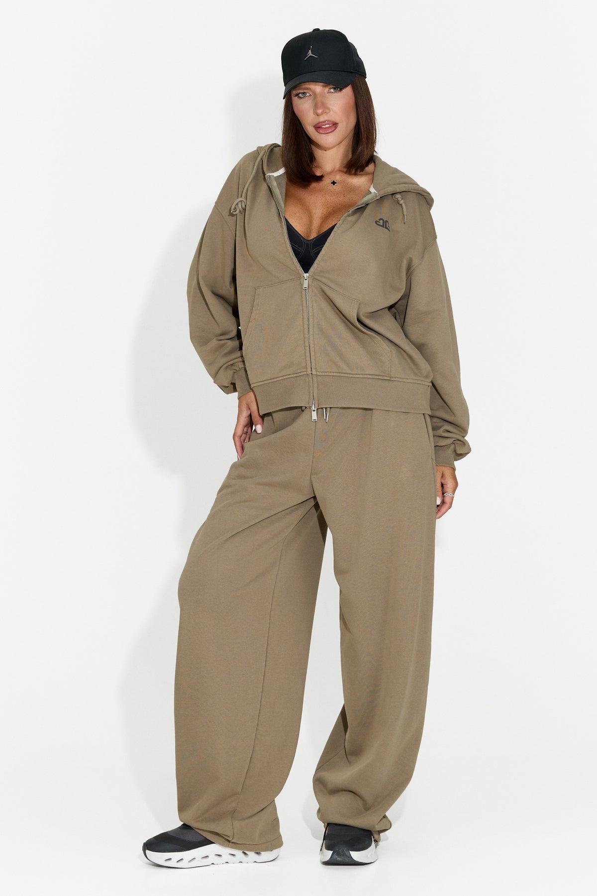 Tuta da donna casual kaki Chavimielia Bogas