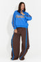 Tuta da donna casual marrone Celoaora Bogas