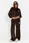 Tuta casual da donna marrone Scoleaesia Bogas