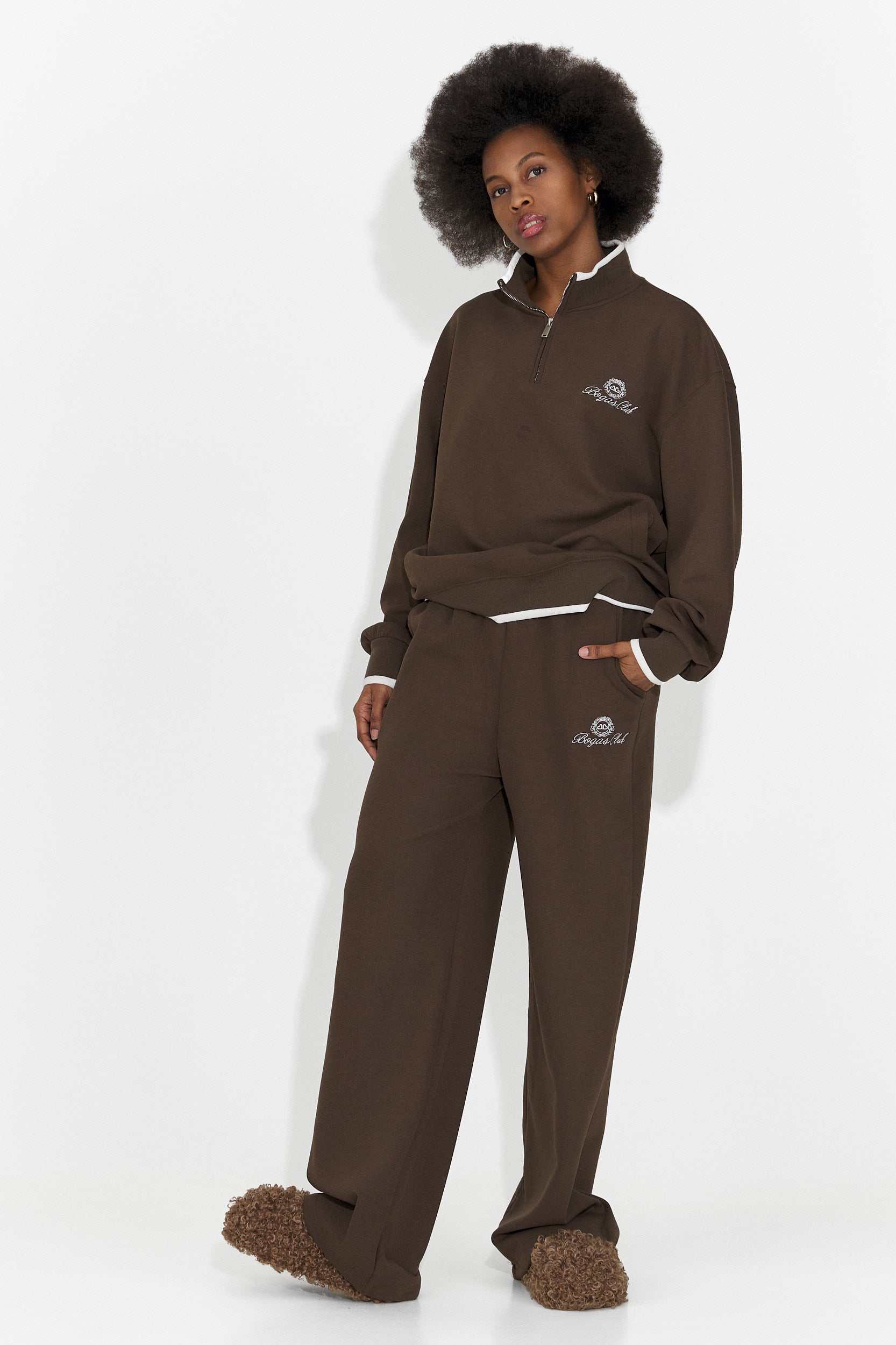 Vilma Bogas Casual Marrone Allenamento da Donna