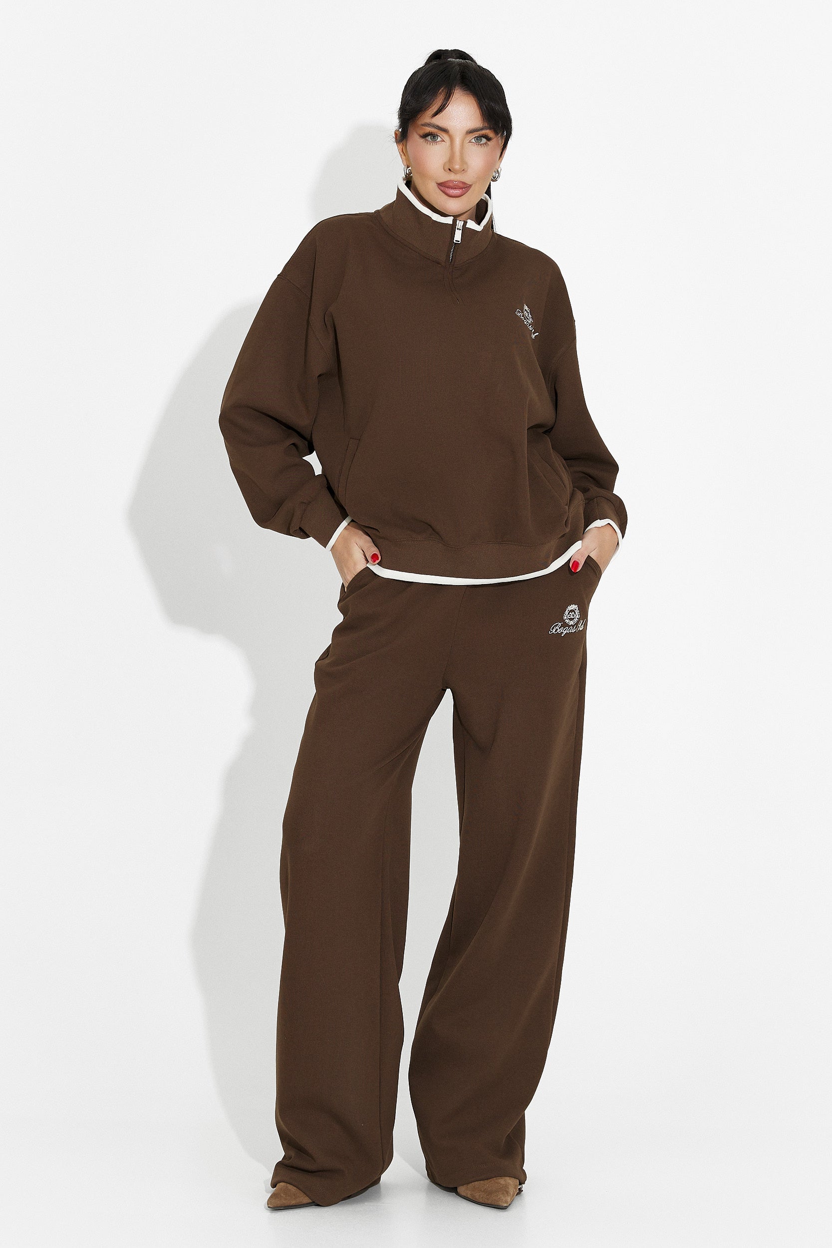 Vilma Bogas Casual Marrone Allenamento da Donna