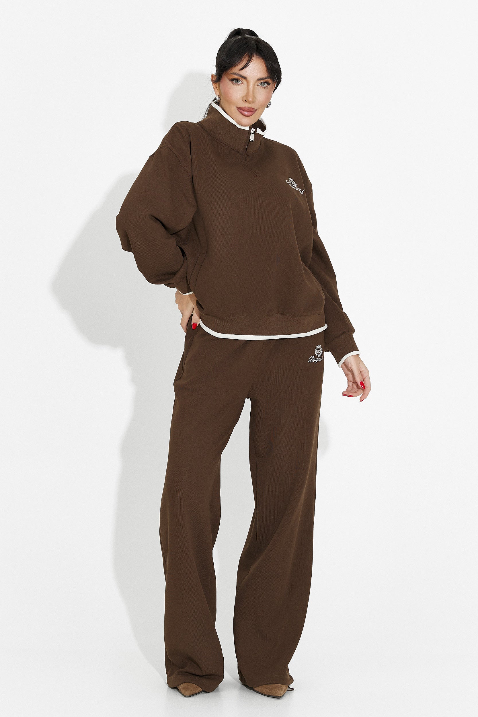 Vilma Bogas Casual Marrone Allenamento da Donna