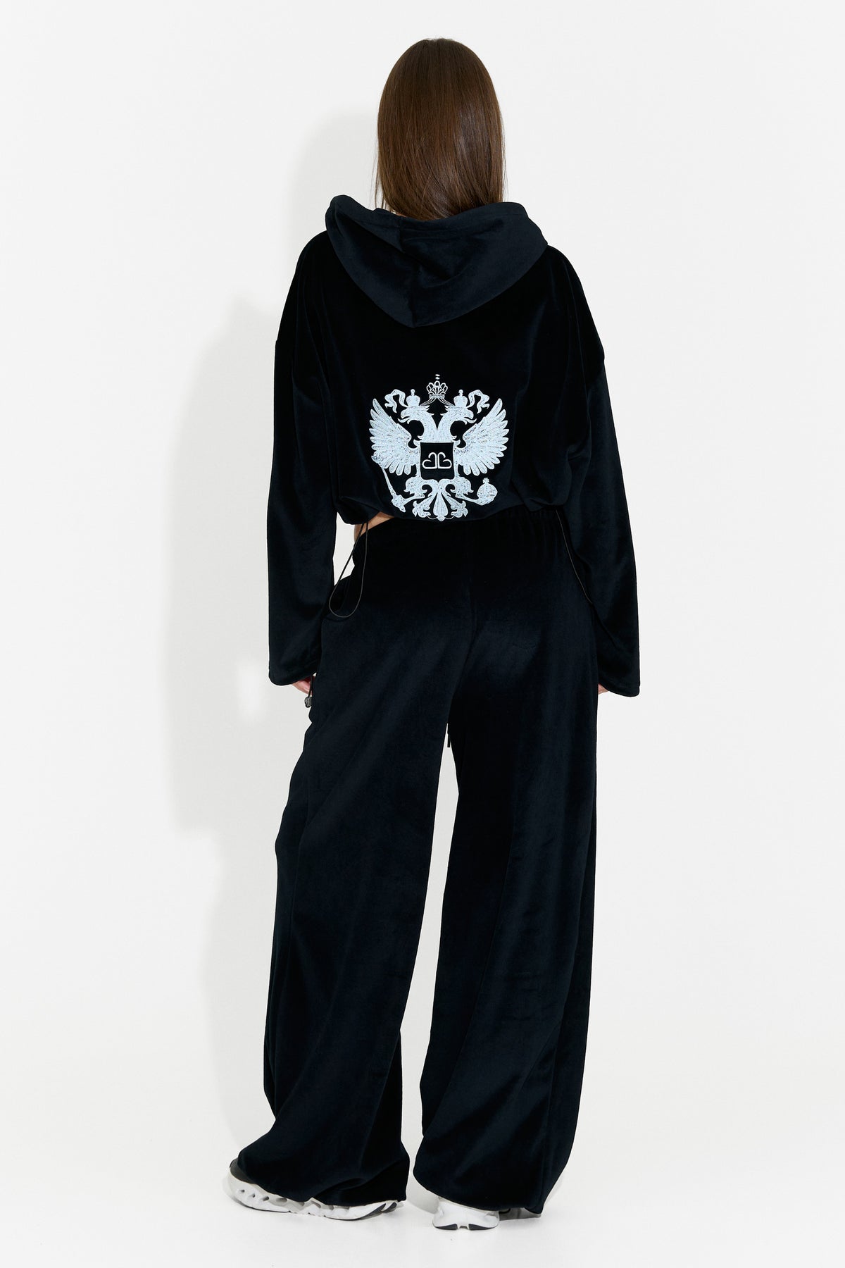 Tuta casual da donna nera Scoleaesia Bogas