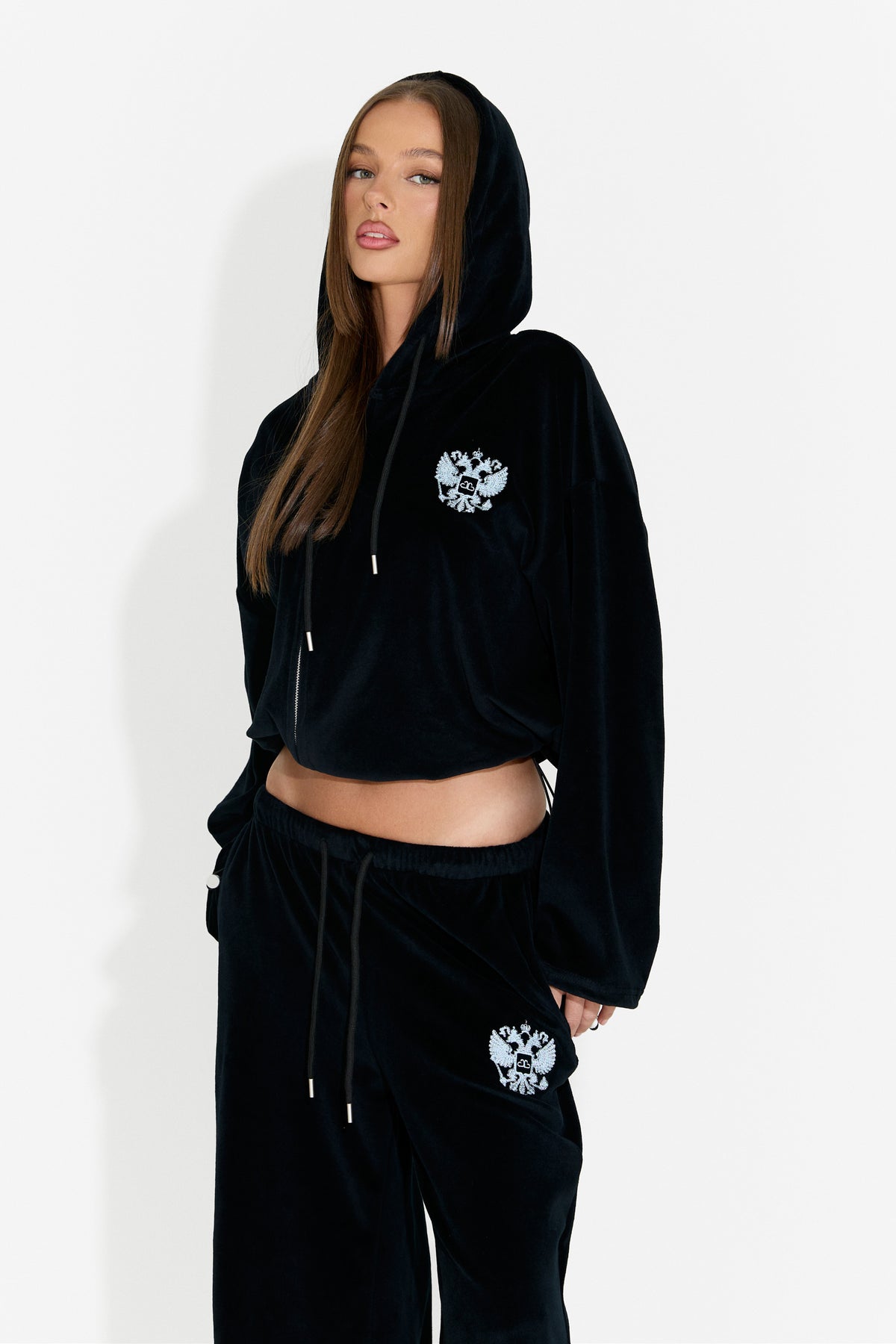Tuta casual da donna nera Scoleaesia Bogas