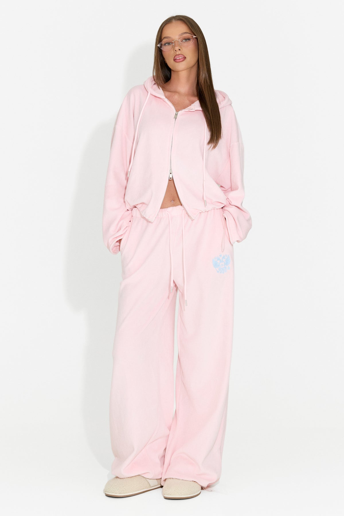 Tuta da donna casual rosa Scoleaesia Bogas