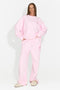 Tuta da donna casual rosa Paywe Bogas