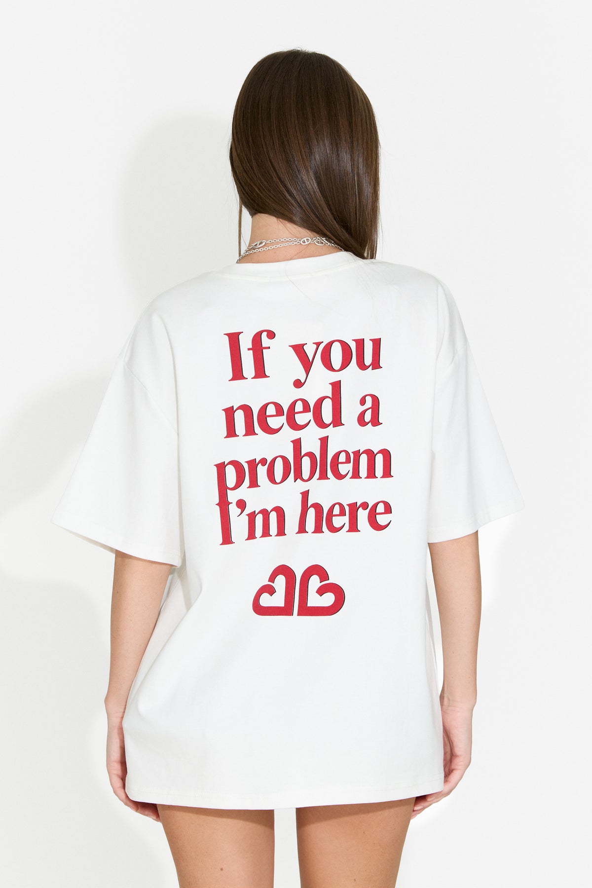 T-shirt casual da donna bianca Boniva Bogas