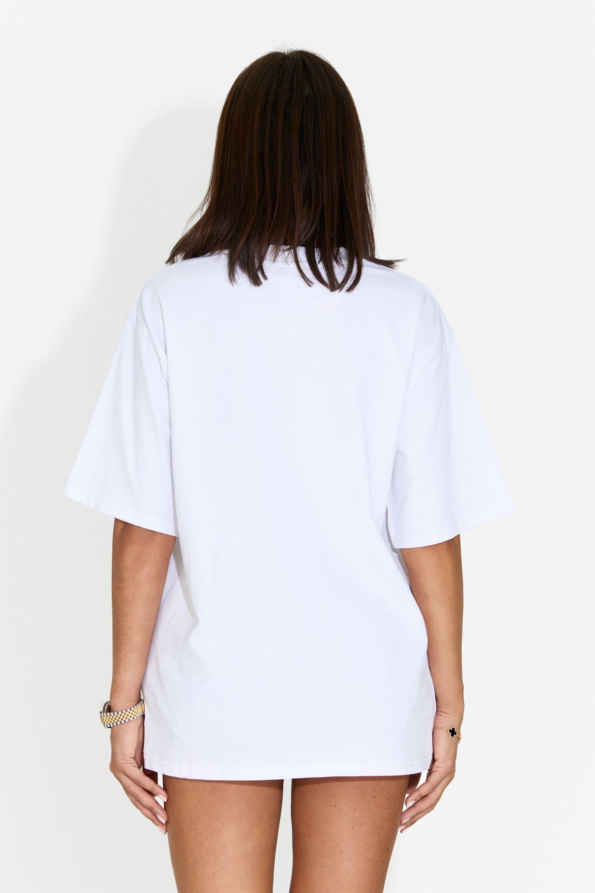 T-shirt da donna casual bianca Chanels Bogas
