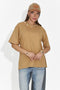 Cristelia Bogas T-Shirt Casual Marrone per Donne