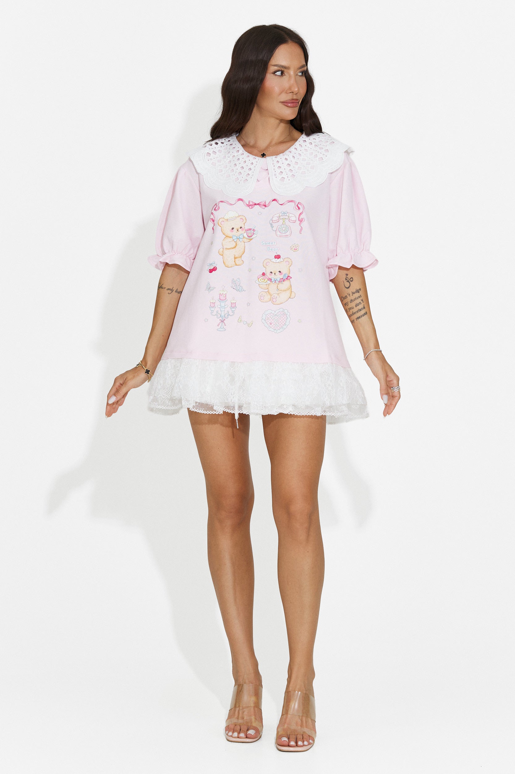 Maglietta donna casual rosa Olimia Bogas