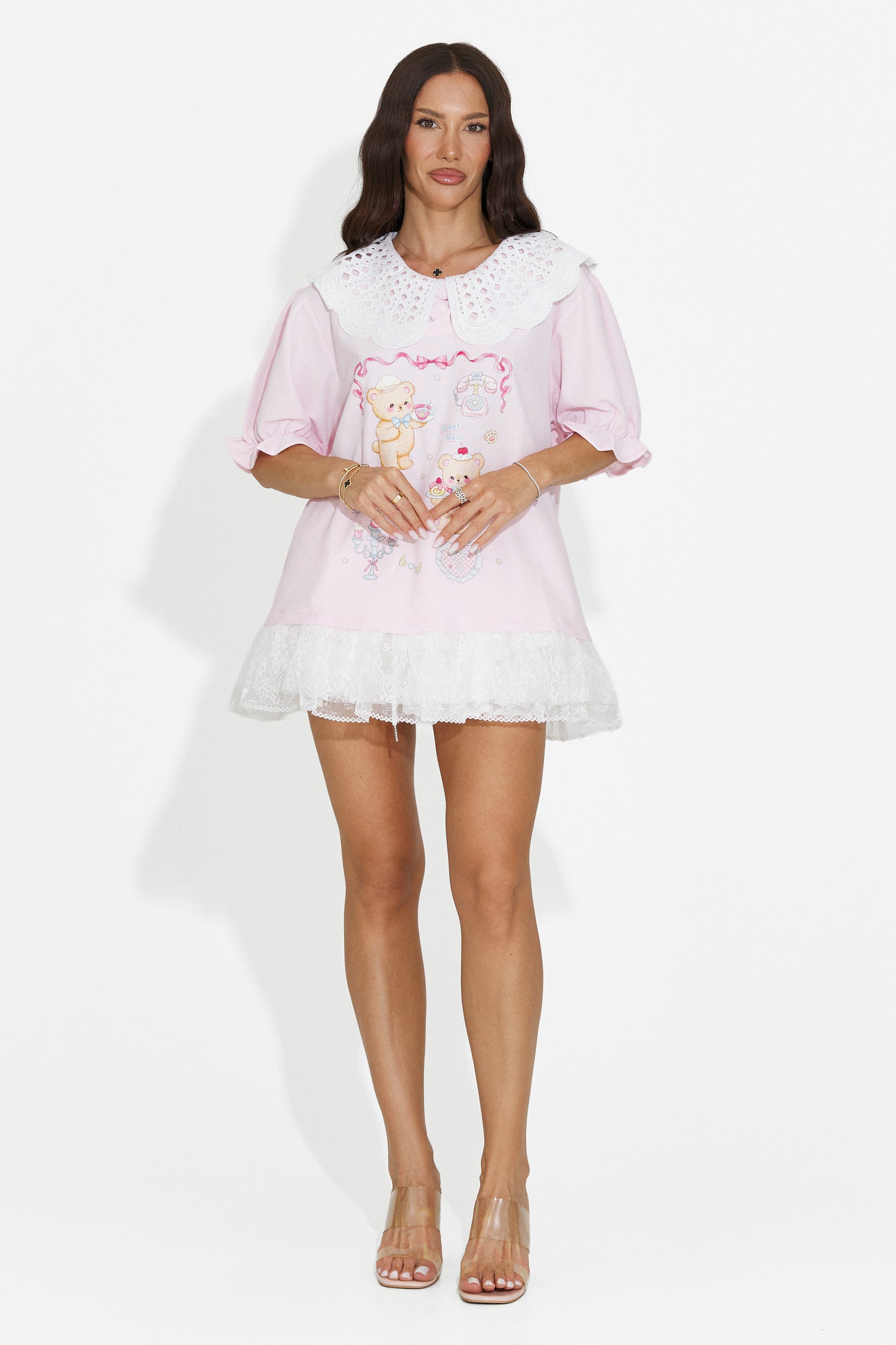 Maglietta donna casual rosa Olimia Bogas