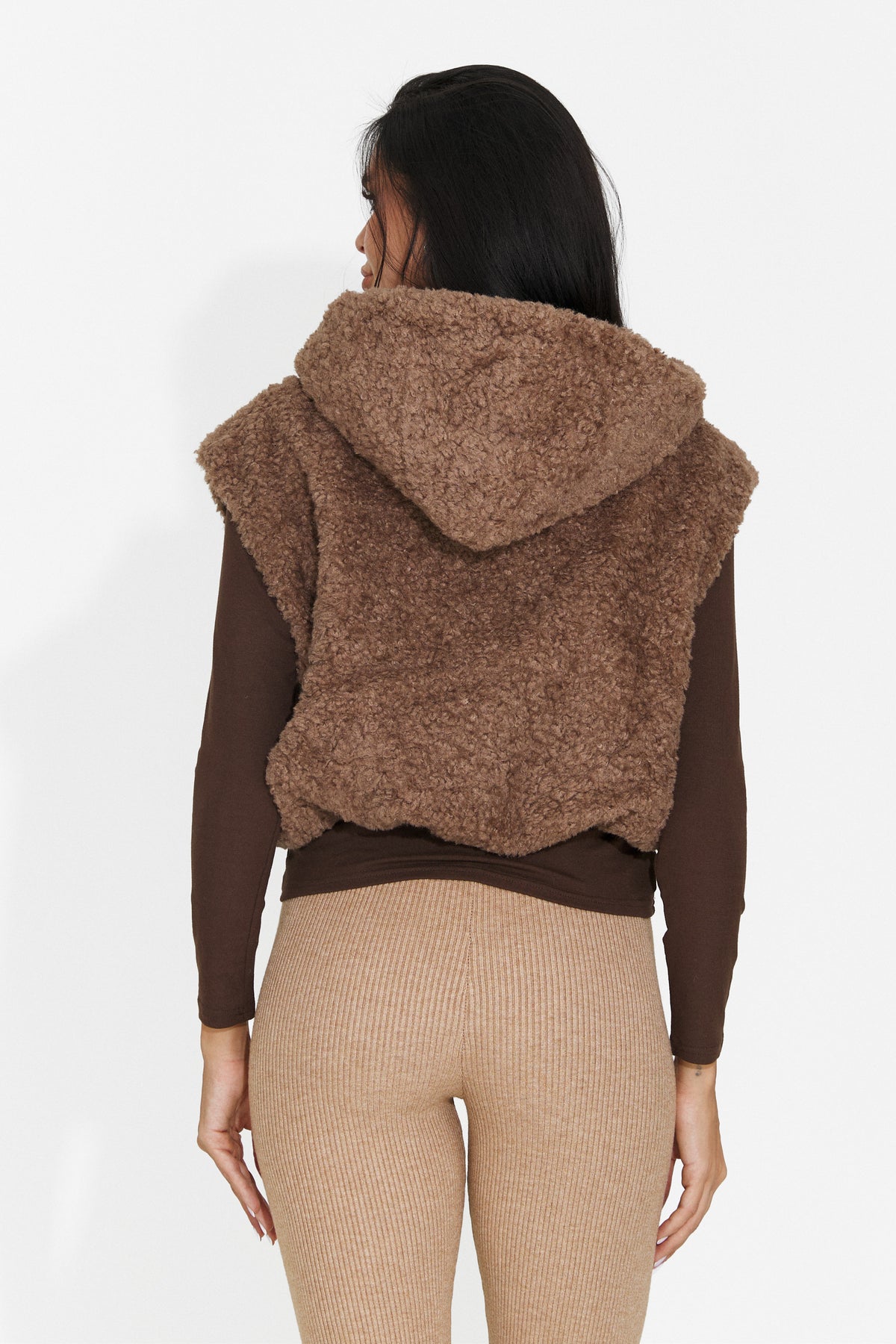 Vesta casual maro Lalaeina Bogas