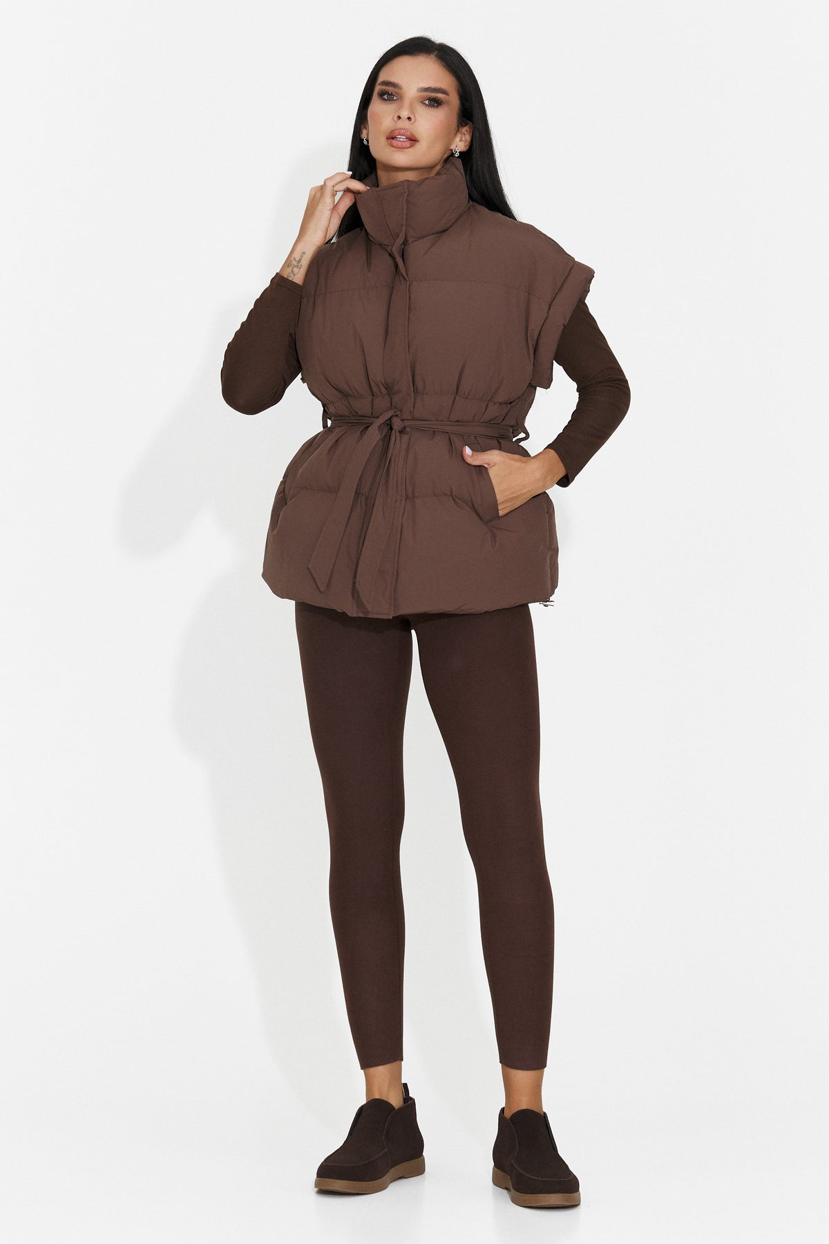 Vesta casual maro Selitsoria Bogas