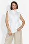 Gilet Casual Bianco da Donna di Petynia Bogas