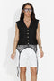 Elegante Gilet Nero da Donna di Ophelia Bogas
